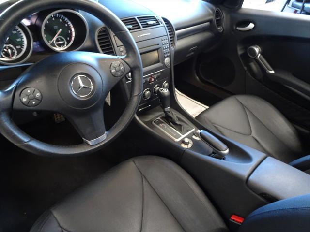 used 2009 Mercedes-Benz SLK-Class car, priced at $17,988