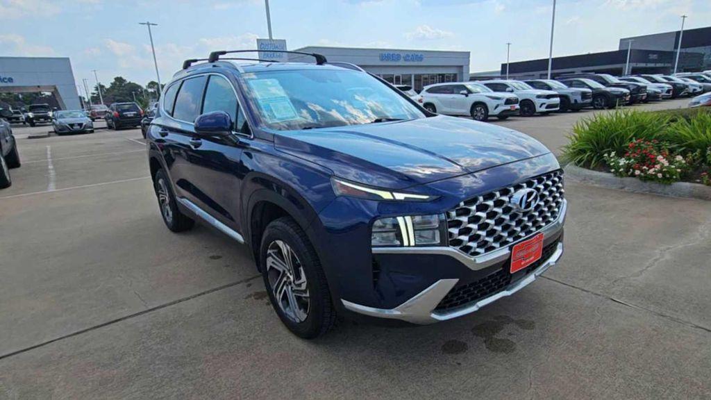 used 2022 Hyundai Santa Fe car, priced at $22,599