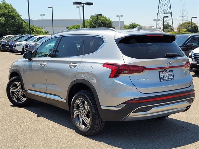 used 2021 Hyundai Santa Fe car, priced at $20,900