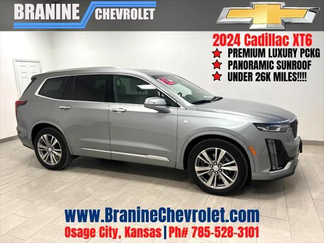 used 2024 Cadillac XT6 car, priced at $43,200