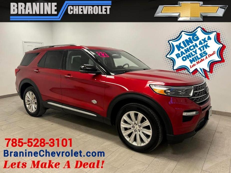 used 2022 Ford Explorer car, priced at $46,550