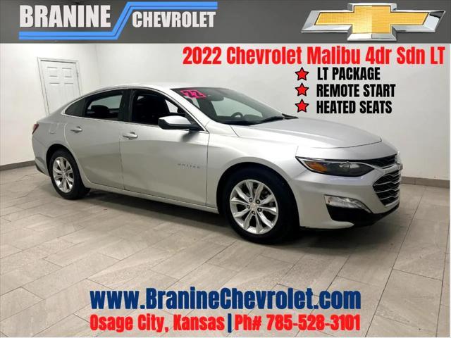 used 2022 Chevrolet Malibu car, priced at $16,800