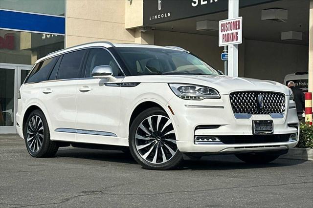 used 2022 Lincoln Aviator car, priced at $51,788