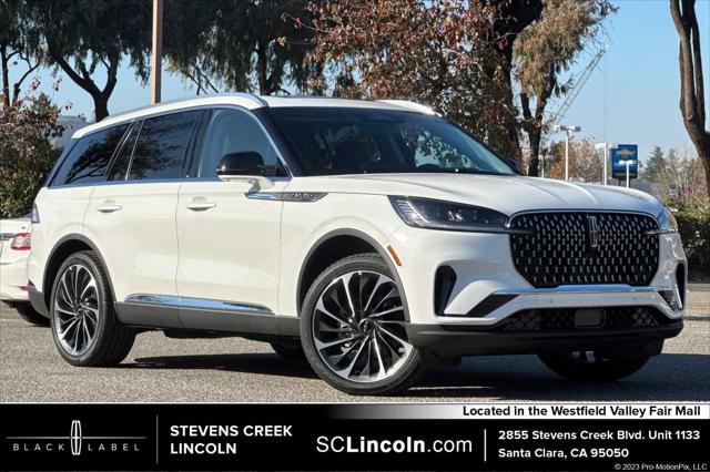 new 2025 Lincoln Aviator car, priced at $79,650