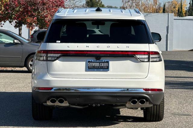 new 2025 Lincoln Aviator car, priced at $79,650