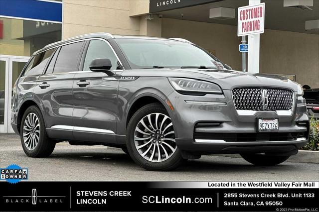 used 2022 Lincoln Aviator car, priced at $47,888