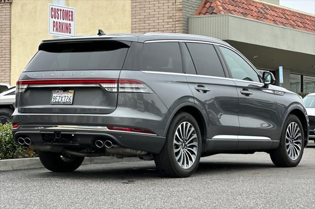 used 2022 Lincoln Aviator car, priced at $45,997