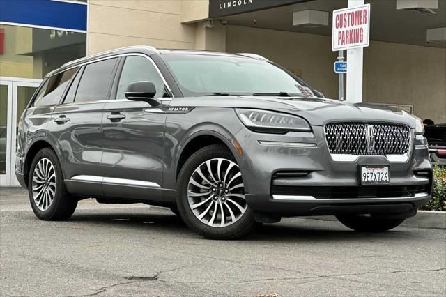 used 2022 Lincoln Aviator car, priced at $47,888