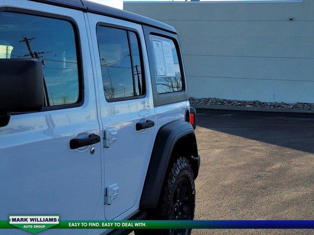 used 2021 Jeep Wrangler Unlimited car, priced at $31,798