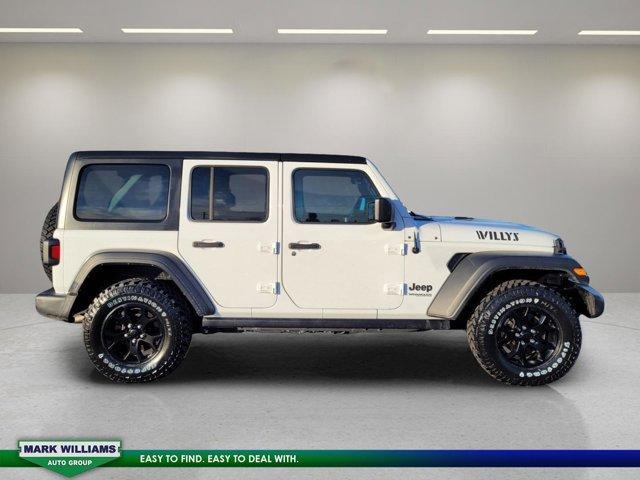 used 2021 Jeep Wrangler Unlimited car, priced at $31,798