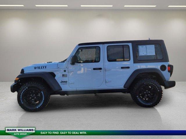 used 2021 Jeep Wrangler Unlimited car, priced at $31,798