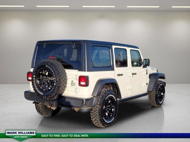 used 2021 Jeep Wrangler Unlimited car, priced at $31,798