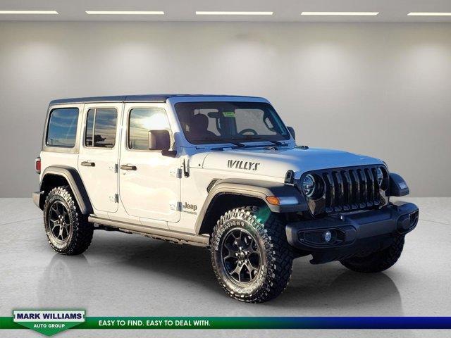 used 2021 Jeep Wrangler Unlimited car, priced at $31,798