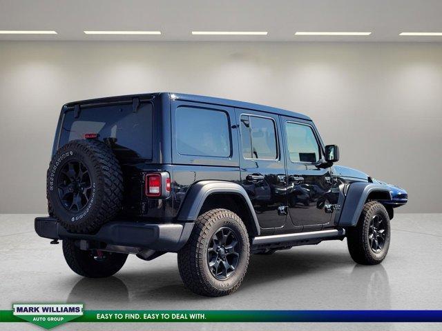 used 2021 Jeep Wrangler Unlimited car, priced at $25,600