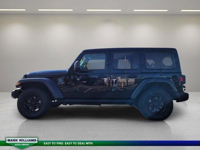used 2021 Jeep Wrangler Unlimited car, priced at $25,600