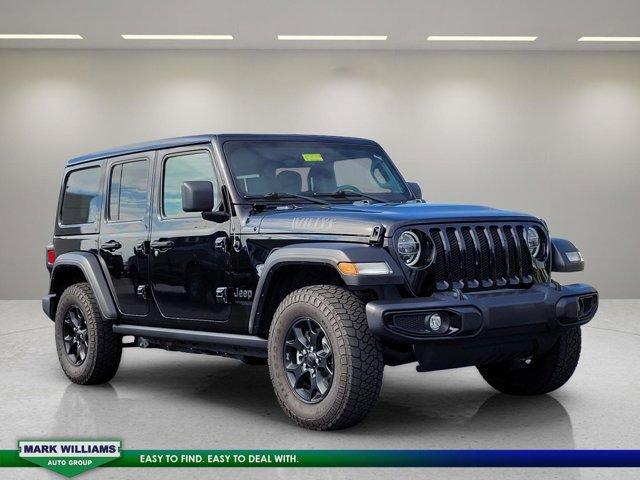 used 2021 Jeep Wrangler Unlimited car, priced at $23,021