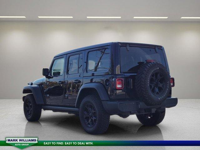 used 2021 Jeep Wrangler Unlimited car, priced at $25,600