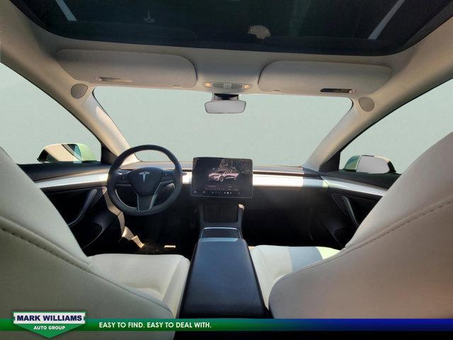 used 2022 Tesla Model 3 car, priced at $22,595