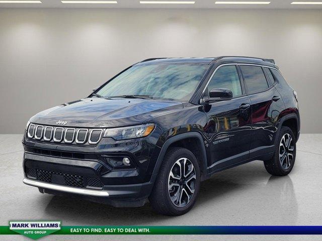 used 2022 Jeep Compass car, priced at $23,698