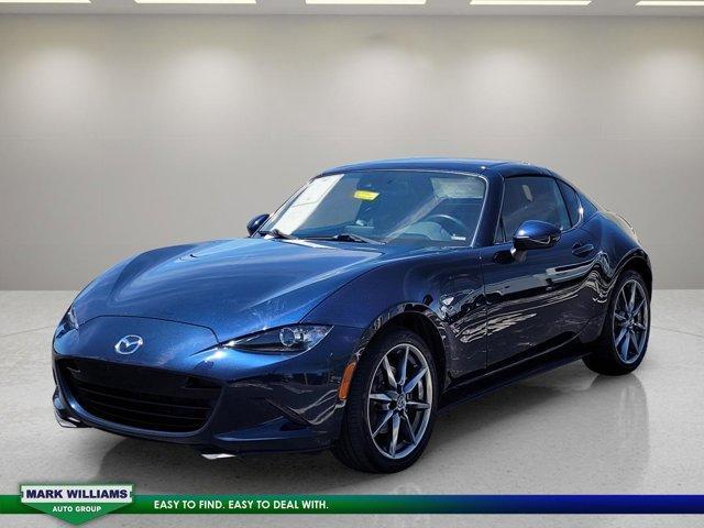 used 2021 Mazda MX-5 Miata RF car, priced at $25,998