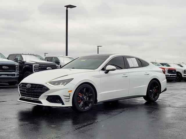 used 2022 Hyundai Sonata car, priced at $22,497