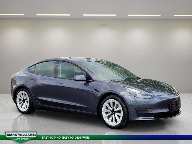 used 2022 Tesla Model 3 car, priced at $27,798