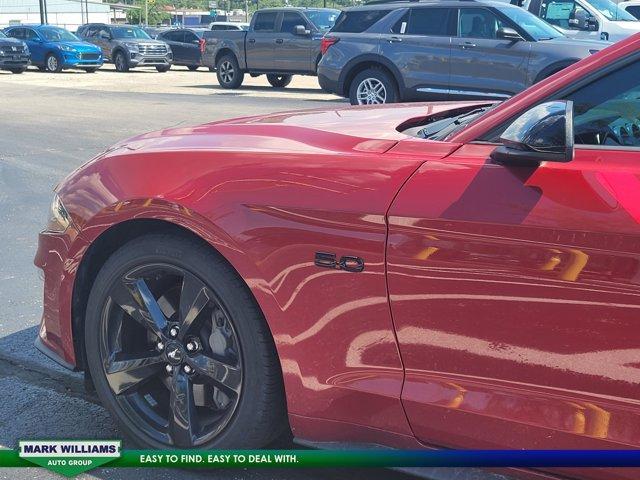 used 2021 Ford Mustang car, priced at $36,998