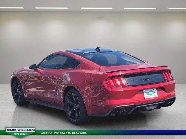 used 2021 Ford Mustang car, priced at $36,998