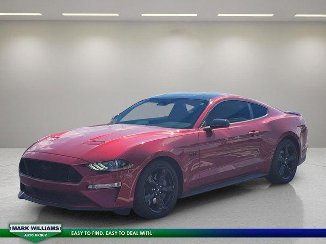 used 2021 Ford Mustang car, priced at $36,998