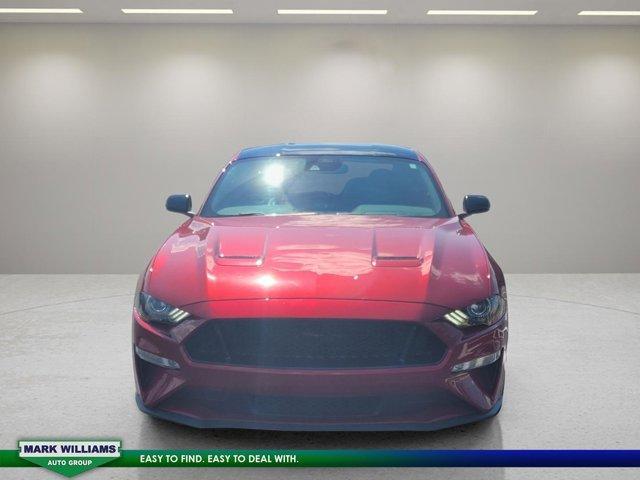 used 2021 Ford Mustang car, priced at $36,998