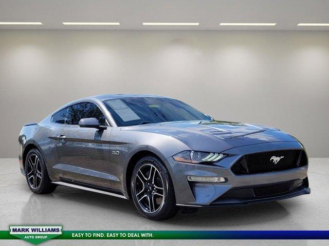 used 2022 Ford Mustang car, priced at $36,998