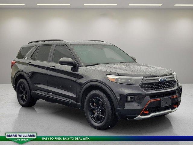 used 2022 Ford Explorer car, priced at $34,829