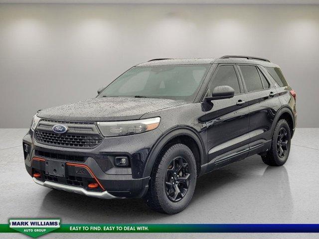 used 2022 Ford Explorer car, priced at $34,298