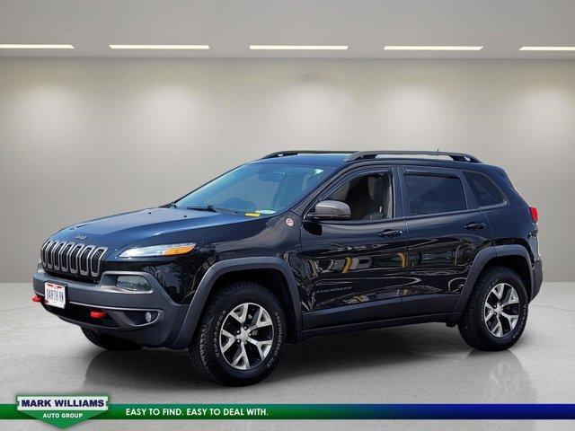 used 2018 Jeep Cherokee car, priced at $16,830