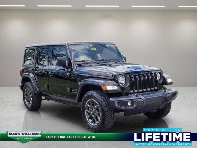 used 2021 Jeep Wrangler Unlimited car, priced at $34,948