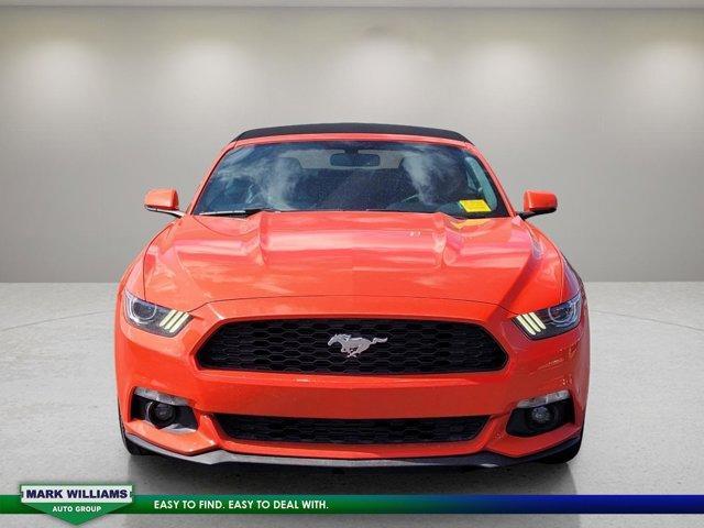 used 2016 Ford Mustang car, priced at $21,195