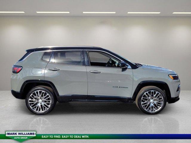 used 2022 Jeep Compass car, priced at $23,498