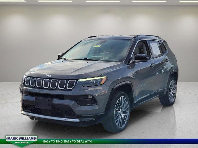 used 2022 Jeep Compass car, priced at $23,498