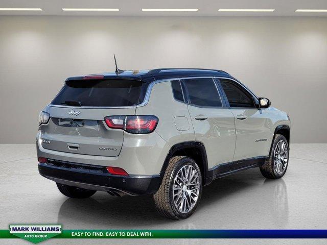 used 2022 Jeep Compass car, priced at $23,498