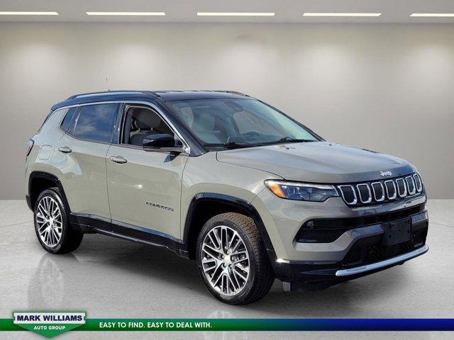 used 2022 Jeep Compass car, priced at $23,498