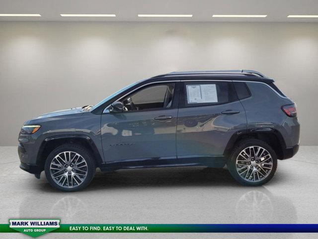 used 2022 Jeep Compass car, priced at $23,498