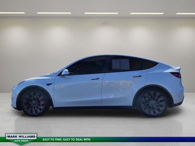 used 2021 Tesla Model Y car, priced at $27,200