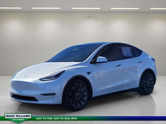 used 2021 Tesla Model Y car, priced at $27,200