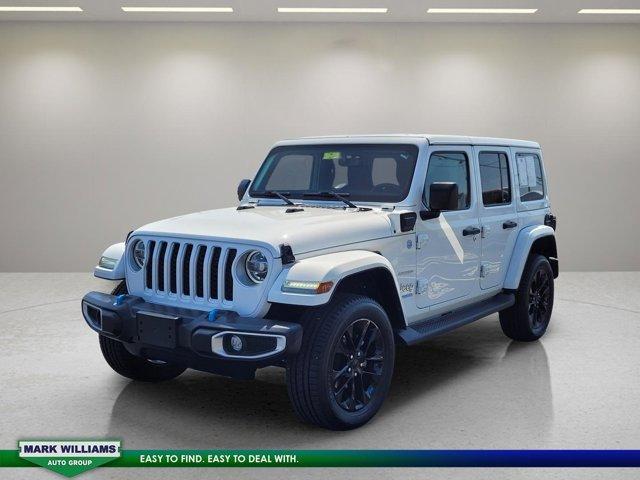 used 2022 Jeep Wrangler Unlimited 4xe car, priced at $33,379