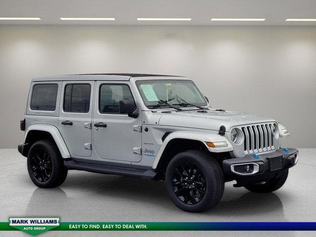 used 2022 Jeep Wrangler Unlimited 4xe car, priced at $35,066