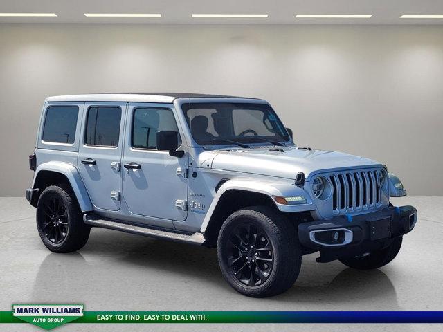 used 2022 Jeep Wrangler Unlimited 4xe car, priced at $35,998