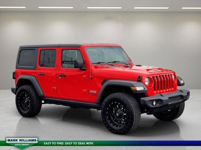used 2018 Jeep Wrangler Unlimited car, priced at $24,698