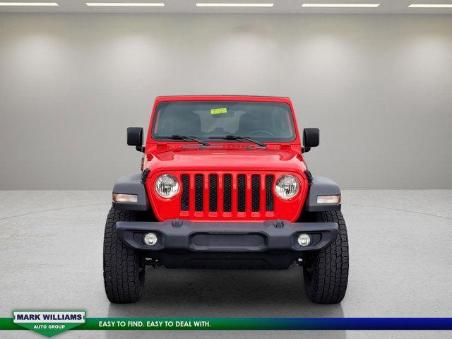 used 2018 Jeep Wrangler Unlimited car, priced at $24,698