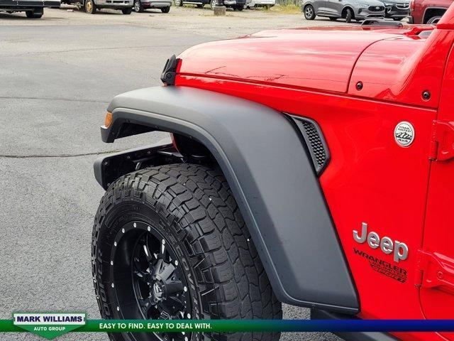 used 2018 Jeep Wrangler Unlimited car, priced at $24,698