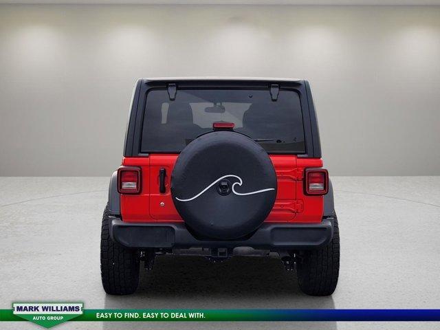 used 2018 Jeep Wrangler Unlimited car, priced at $24,698